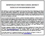 Non-Discrimination 